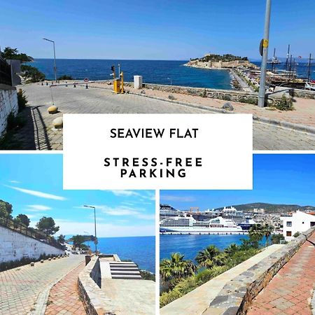Ferienwohnung Amazing Seaview Flat Kusadası Exterior foto
