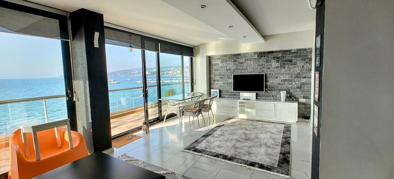 Ferienwohnung Amazing Seaview Flat Kusadası Exterior foto